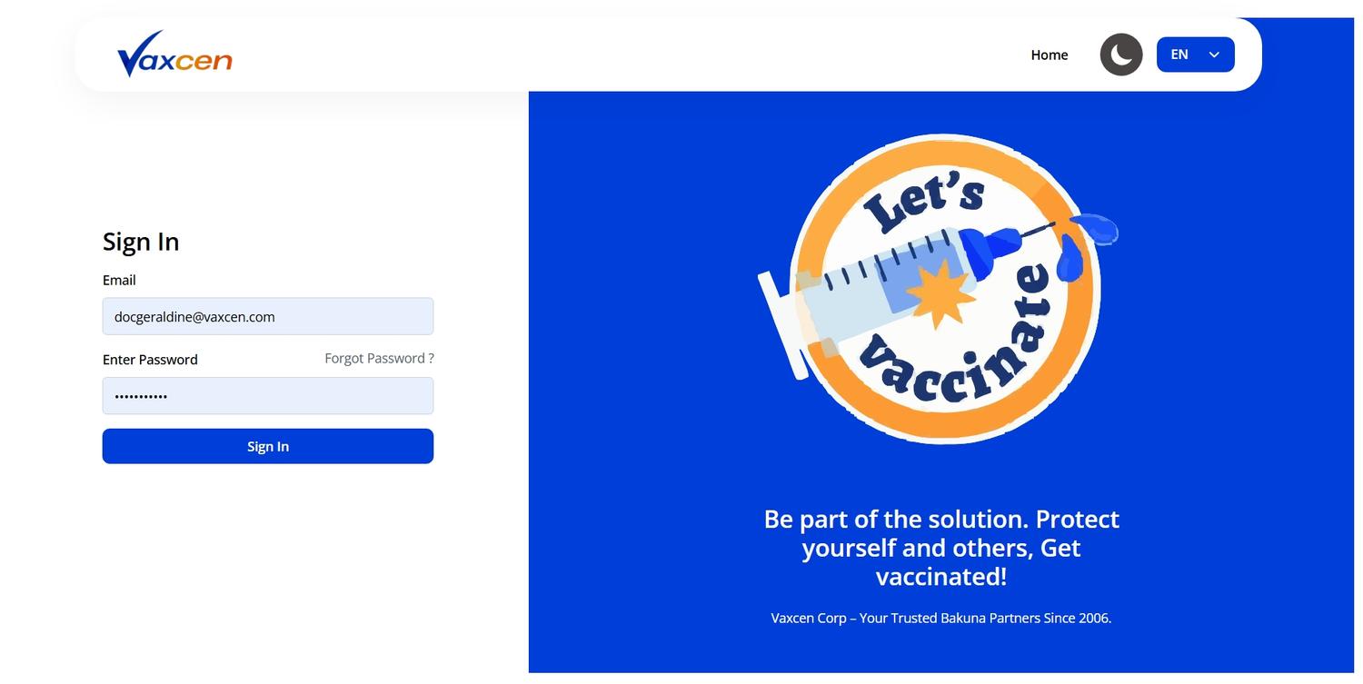 unified-clinic-management-system-vaxcen-corp